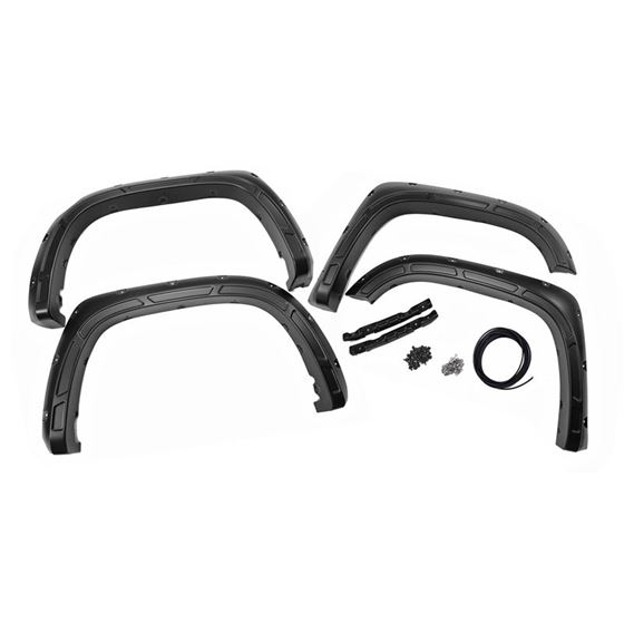 Fender Flares Defender 218 Midnight Black Metallic Toyota Tundra (14-21) (A-T11411-218) 1