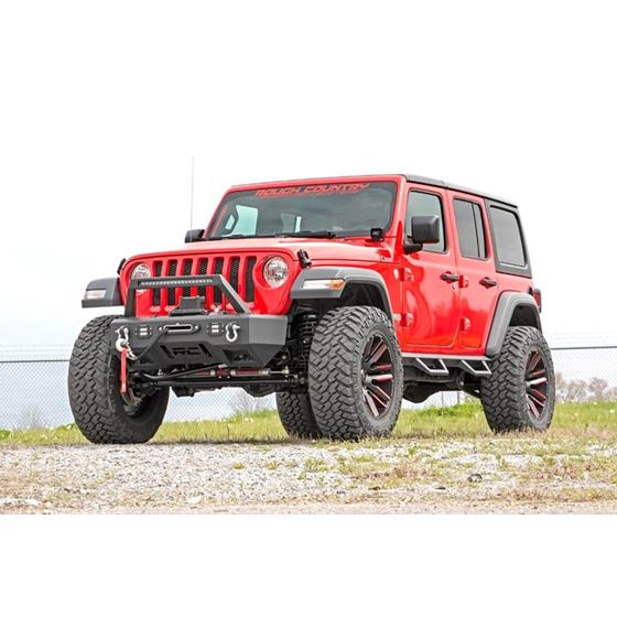 Contoured Drop Steps 4 Door Jeep Wrangler JL (21-24)/Wrangler Unlimited (18-24) (90769A) 3