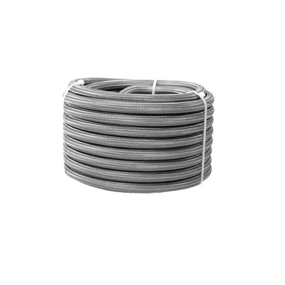 Hose Fuel PTFE Stainless Steel Braided AN-08 x 20'. (15317) 1