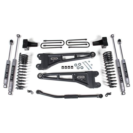 2.5 Inch Lift Kit w/ Radius Arm - Ford F250/F350 Super Duty (11-16) 4WD - Diesel (1926H)