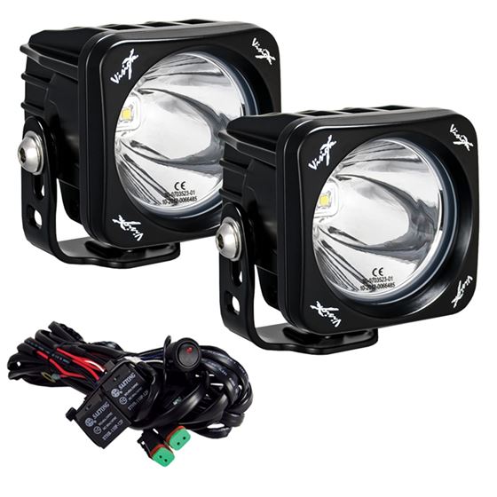 Pair Of 30 Square Single Source 10 Watt Light Cannon Cg2 Including Harness Using Dt Connector 1