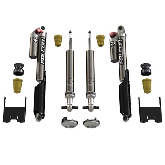 2015+ Ford F-150: Falcon 2.25" Sport Tow/Haul Shock Leveling System 1