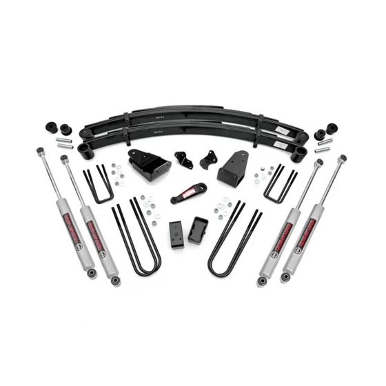 4 Inch Suspension Lift Kit 87-97 4WD Ford F-250 Rough Country 1
