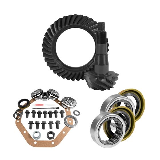 ZF 9.25" CHY 3.55 Rear Ring & Pinion Install Kit Axle Bearings & Seal 1