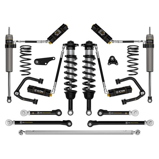 2024 Toyota Tacoma 1.25-3" Lift Stage 11 Suspension System Tubular UCA (K53301T) 1