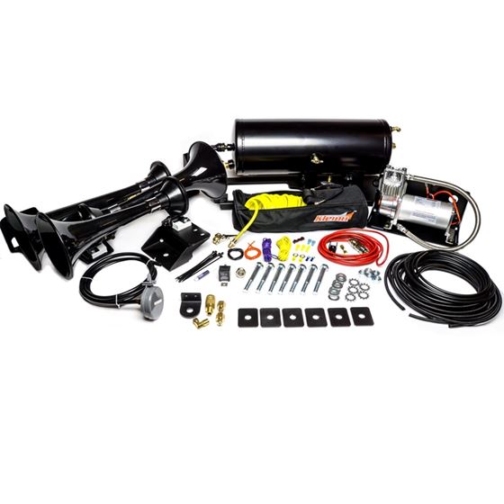 Complete BoltOn Ram 25003500 Train Horn System With 230 Triple Train Horn And 150 Psi Air System 1