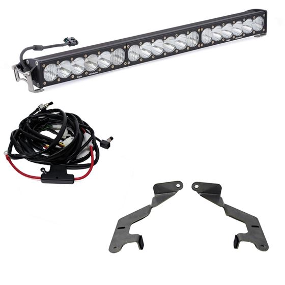Tundra 30 Inch Grill LED Light Bar For 14-On Toyota Tundra OnX6+ Kit 1