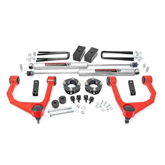3.5 Inch Lift Kit Toyota Tundra 2WD/4WD (2007-2021) (76830RED) 1