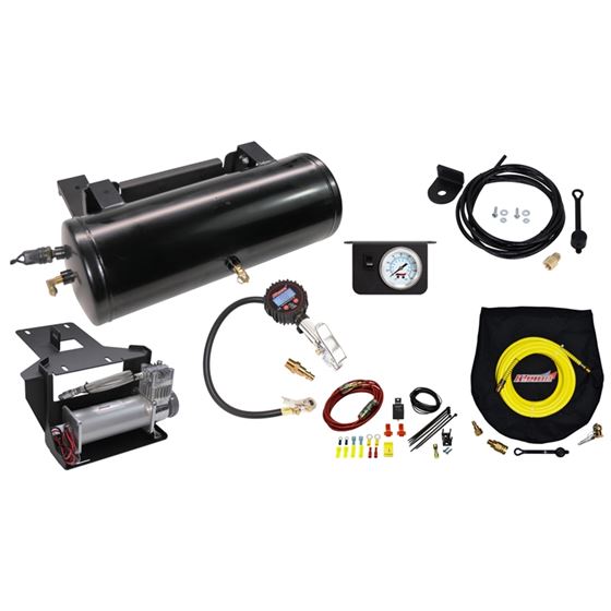 Complete BoltOn Tundra Waterproof Onboard Air System With Tire Inflator And Storage Bag TUNOBA 1