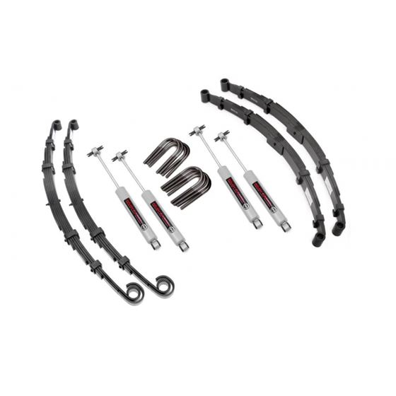 2.5 Inch Jeep Suspension Lift Kit 69-75 CJ Rough Country 1