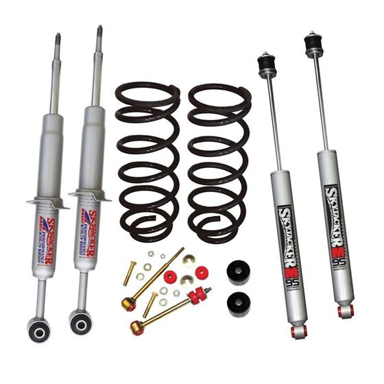Suspension Lift Kit wShock 3 Inch Lift 0319 Toyota 4Runner Incl Front Struts Front Diff Drop Kit Rea