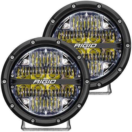 360-Series 6 Inch Led Off-Road Drive Beam White Backlight Pair 1