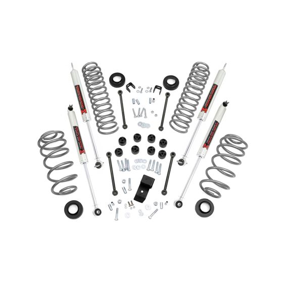 3.25 Inch Lift Kit 4 Cyl M1 Jeep Wrangler TJ 4WD (1997-2002) (64140) 1