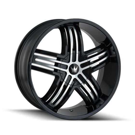 ENTICE 368 GLOSS BLACKMACHINED FACE 20 X85 511551397 18MM 87MM 1