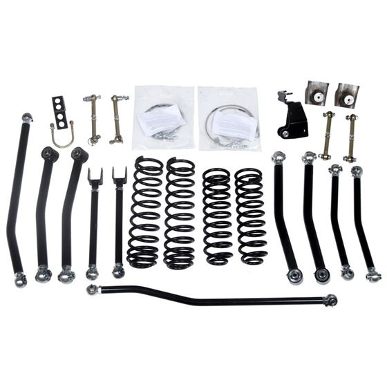 07-17 Jeep Wrangler JK 3 Inch Low Center of Gravity Lift Kit Front and Rear 1