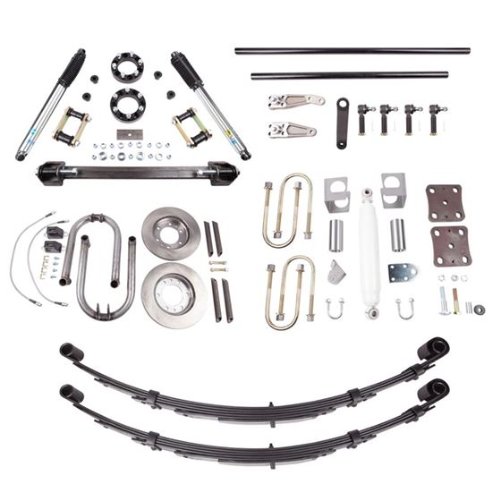 8695 Toyota Solid Axle Swap SAS Kit 50 Inch Front Long Travel Springs 1