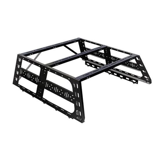 Chevy Colorado Sheet Metal Style Bed Rack Short Bed Cab Height Powdercoat Black (500-000-018-002)1