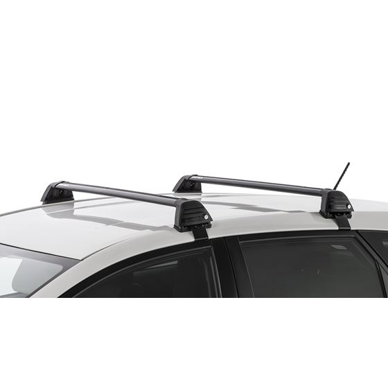 Vortex ROC25 Flush Black 2 Bar Roof Rack 1