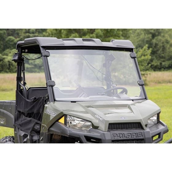 Full Windshield Scratch Resistant Mid Size Polaris Ranger 500/570 (98152010) 1