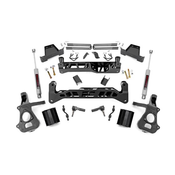 7 Inch Lift Kit Cast Steel Chevy/GMC 1500 2WD (14-18 and Classic) (23732) 1