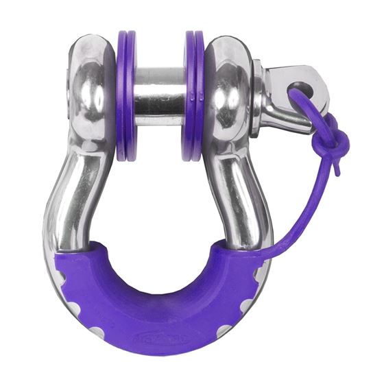 D Ring Isolator With Lock Washer Kit 6 Washers 2 Locking Washers 2 Isolators Fluorescent Purple 1