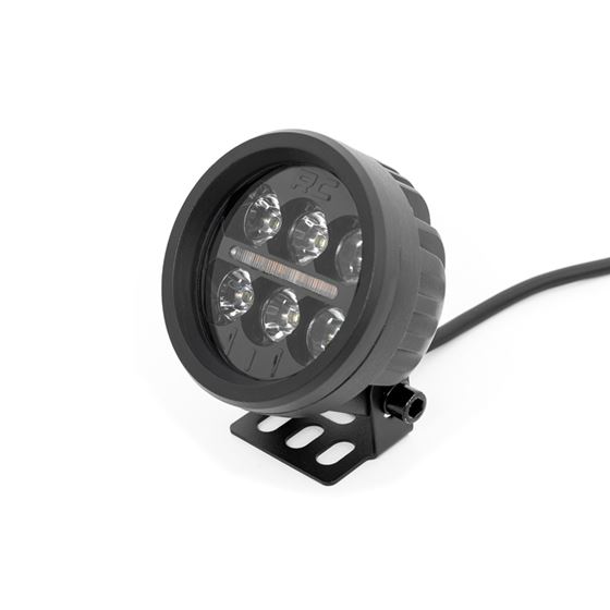 Black Series Round LED Light Pair 3.5 Inch Amber DRL (70900) 3