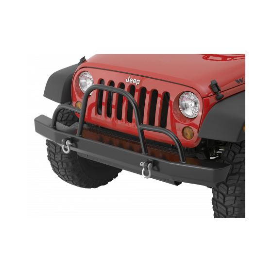 Jeep JK / JKU Rock Crawler Front Bumper w/ Brush Guard and D-Ring Mounts 1