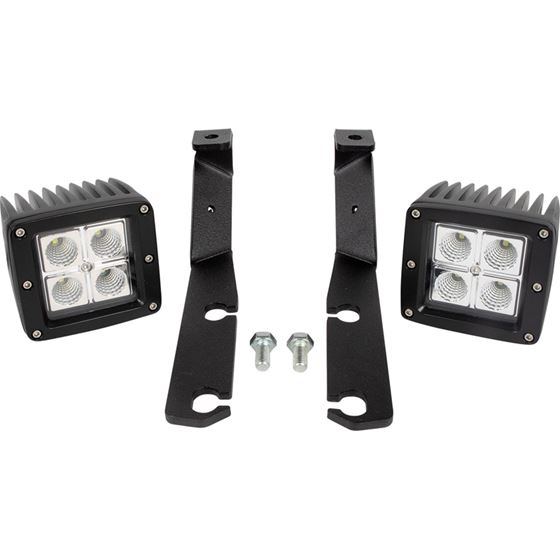 96-02 4Runner Ditch Light Bracket Kit with Flood Lights