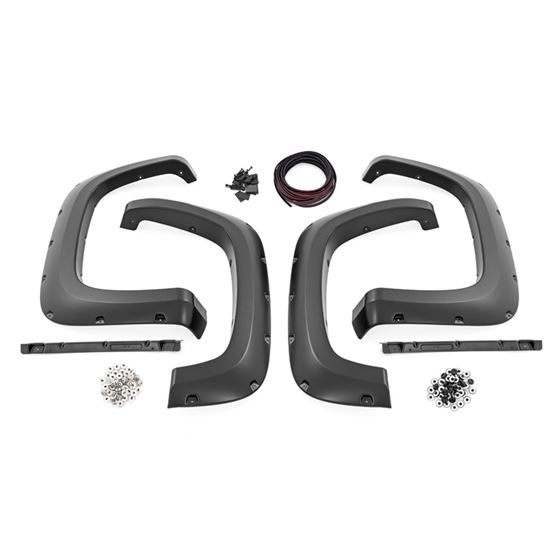 Pocket Fender Flares G6M Dark Ash Chevy Silverado 2500 HD/3500 HD (20-24) (F-C12011A-G6M) 1