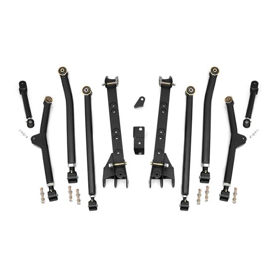 Long Arm Upgrade Kit 4-6 Inch Lift Jeep Wrangler Unlimited 4WD (04-06) (63800U) 1