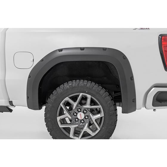 Pocket Fender Flares GCI Carbon Black GMC Sierra 1500 2WD/4WD (2019-2024) (F-C11950A-GCI) 3