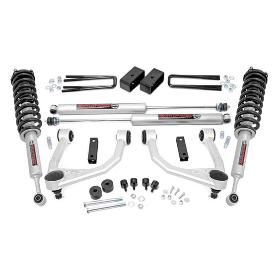 3.5 Inch Lift Kit N3 Struts Toyota Tundra 2WD/4WD (2007-2021) (76831) 1