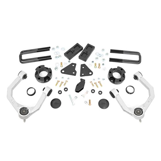 3.5 Inch Lift Kit Forged Alum UCA Cast Steel Knuckles 19-22 Ford Ranger 4WD (50002) 1