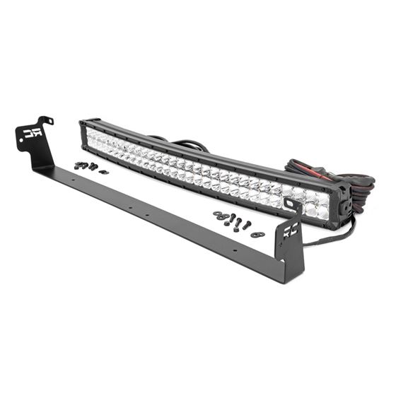 Subaru 30in LED Bumper Kit w/Chrome Series White D