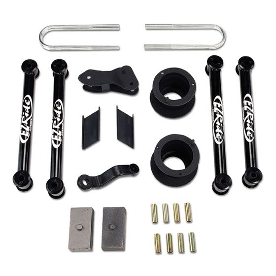 45 Inch Lift Kit 0307 Dodge Ram 25003500 with Coil Spring Spacers and Rear Blocks Fits Vehicles Buil