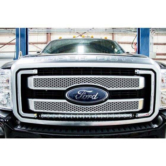 Ford Super Duty 30inch Black Series Cree LED Grille Kit 3