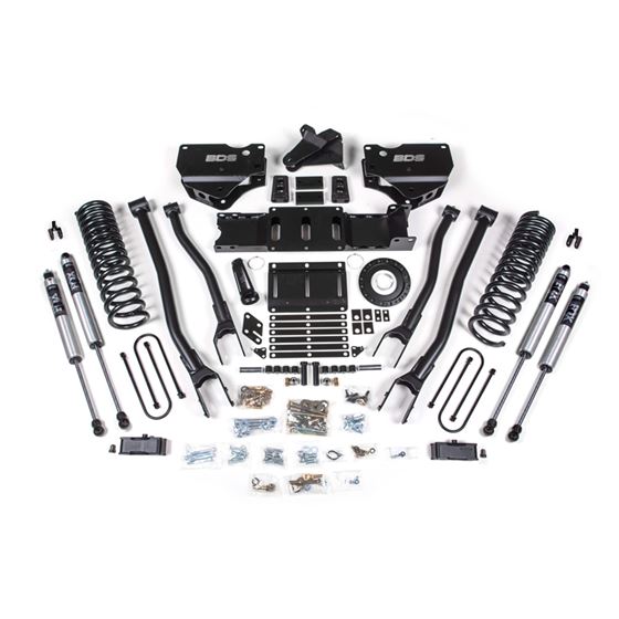 4 Inch Lift Kit w/ 4-Link - Ram 3500 (19-23) 4WD - Diesel (1673FS)