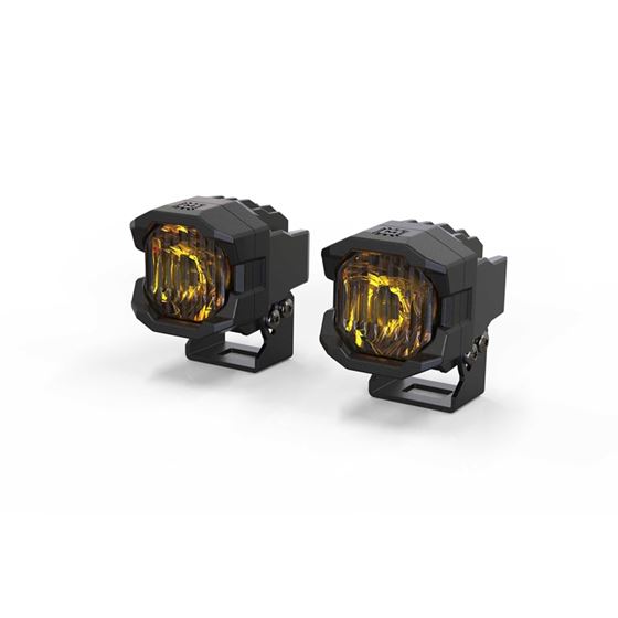 1Banger HXB LED Pod (Wide / Yellow)(Pair) (BAF101) 1