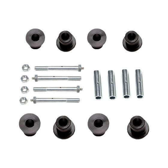 Chevy S-10 Greaseable Bolt and Bushing Kit for Warrior Leaf Spring Shackles - Rear 1