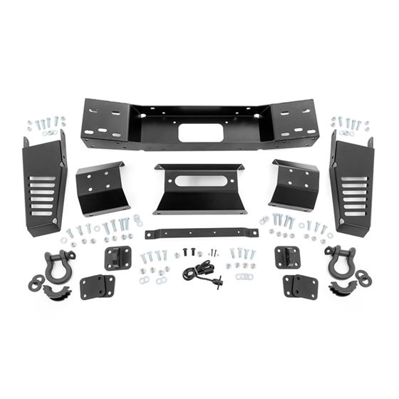 Hidden Winch Mount - All Models - Toyota Tundra 2WD/4WD (2022-2023) (72003) 1