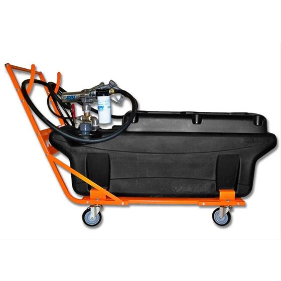 60 Gallon extra heavy duty cross-linked polyethylene fuel tank trolley and pump (6000002) 1