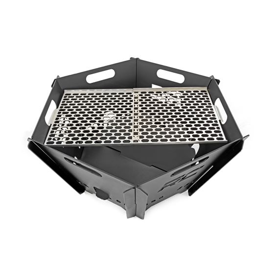 Overland Collapsible Fire Pit Stainless Steel Grill Grate (117517) 1