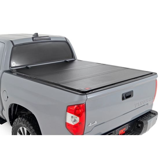 Hard Tri-Fold Flip Up Bed Cover - 5'7" Bed - Toyota Tundra (07-21) (49414551) 1