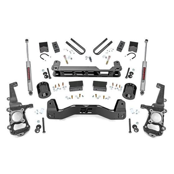 4 Inch Lift Kit with N3 Shocks 21-22 Ford F-150 2WD (40830) 1