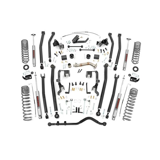 4 Inch Lift Kit Long Arm Jeep Wrangler Unlimited 4WD (2012-2018) (78630A) 1