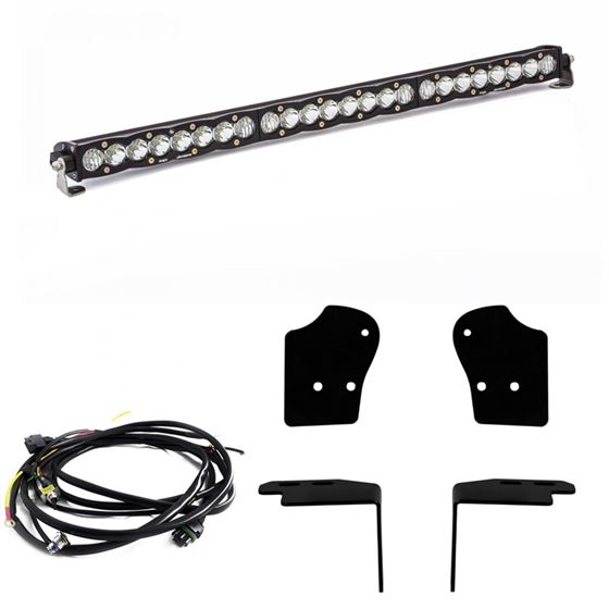 17-20 Ford Raptor 30 Inch S8 Grille LED Light Bar Kit 1