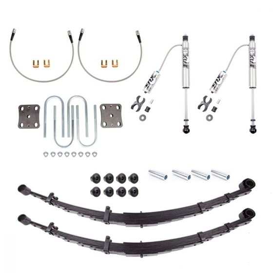 05Present Toyota Tacoma Rear Suspension Kit w Fox 24118 Shocks and Expedition Leaf Springs 1