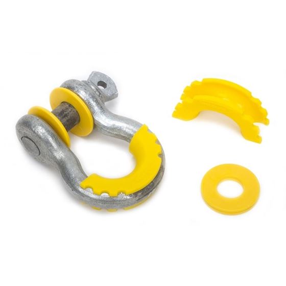 D-Ring Isolator and Washers Yellow 1