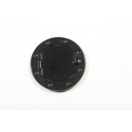 Non-Locking Gas Cap Door Black; 07-16 Jeep Wrangler JK