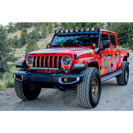 Jeep JL/JT Roof Bar LED Light Kit 50 Inch OnX6+ w/Upfitter 3